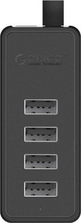 HUB USB Orico Adapter Hub Orico W5P-30 USB do 4x USB 2.0 (czarny)