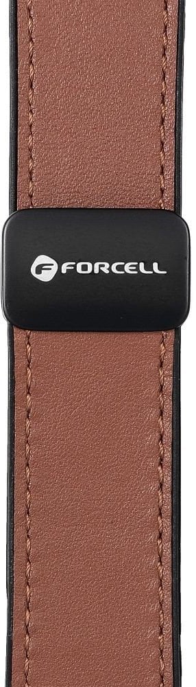 ForCell Pasek do Apple Watch F-Design FA21 magnetyczny skóra 42 / 44 / 45 / 49 mm brązowy