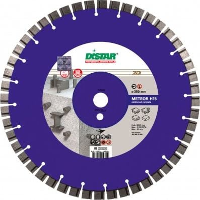 Di-Star TARCZA DIAMENT 1A1RSS/C3-W 450x3,8/2,8x15x25,4-64 F4 Meteor H15