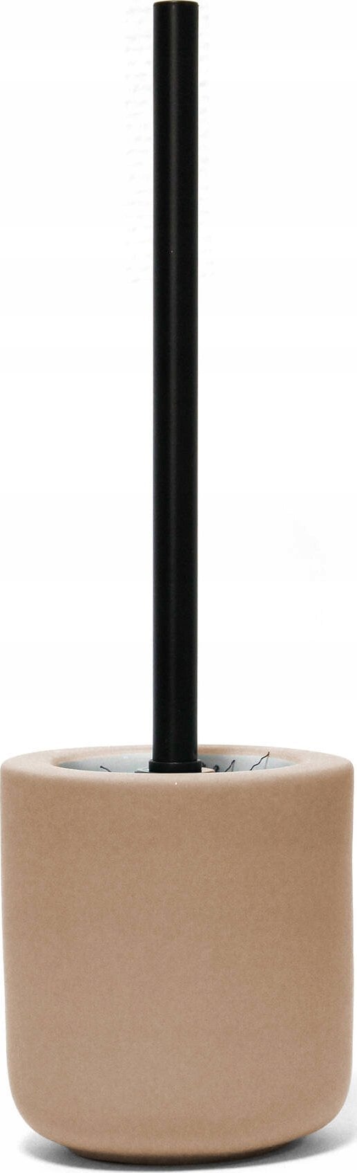 Douceur d`Interieur Szczotka toaletowa z czarną rączką i ceramicznym pojemnikiem, MAMBO