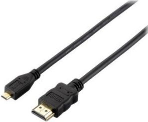 Kabel Equip HDMI Micro - HDMI 2m czarny (119308)