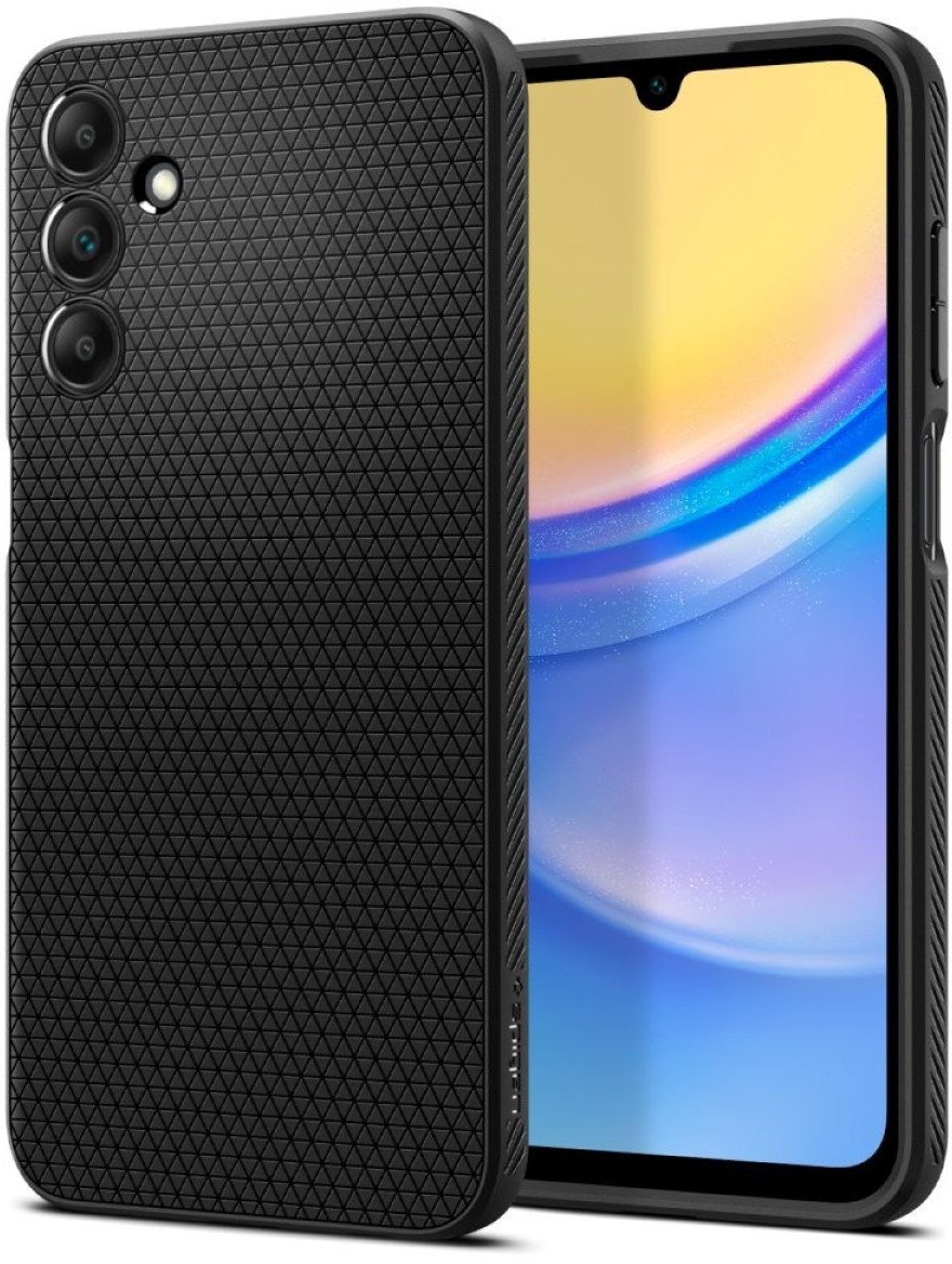 Spigen Etui Spigen Liquid Air na Samsung Galaxy A15 4G / 5G - czarny mat