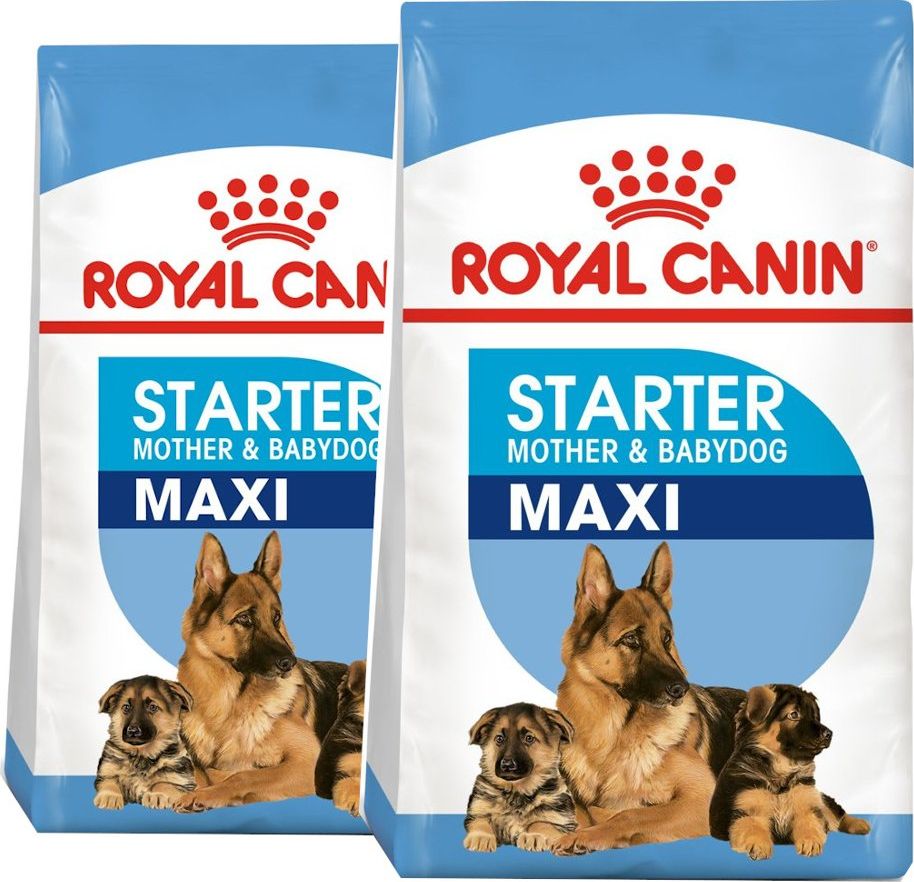Royal Canin ROYAL CANIN Maxi Starter Mother&Babydog 2x15kg karma sucha dla suk w ciąży i okresie laktacji oraz szczeniąt, od 4 do 8 tygodnia życia, ra