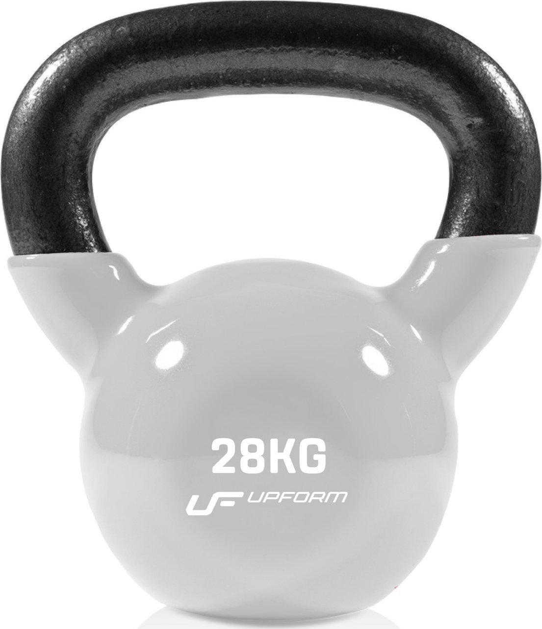 Hantla winylowa żeliwna Kettlebell 28 kg - UpForm