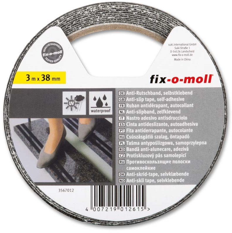 TAPE DUCT NONSLIP BLACK 3567012 38MM