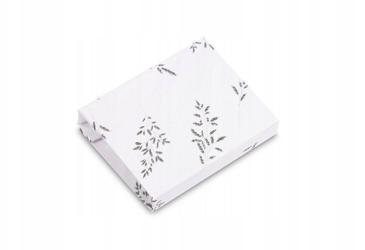 PRZEŚCIERADŁO DRUKOWANE GAŁĄZKA ZIELONA 60X120CM