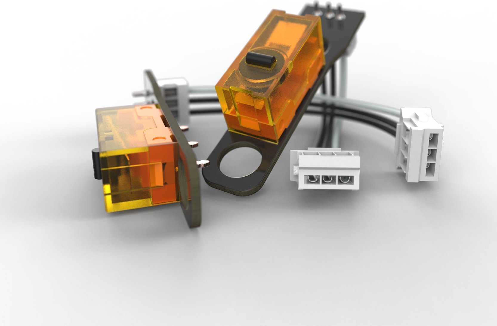 Endgame Gear Endgame Gear OP1 2er Switch Set - TTC Dustproof Gold 80m 55-65gf