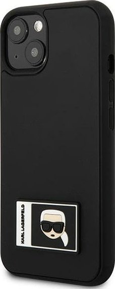 Karl Lagerfeld Etui do iPhone 13 mini 5,4" czarny/black hardcase Ikonik Patch