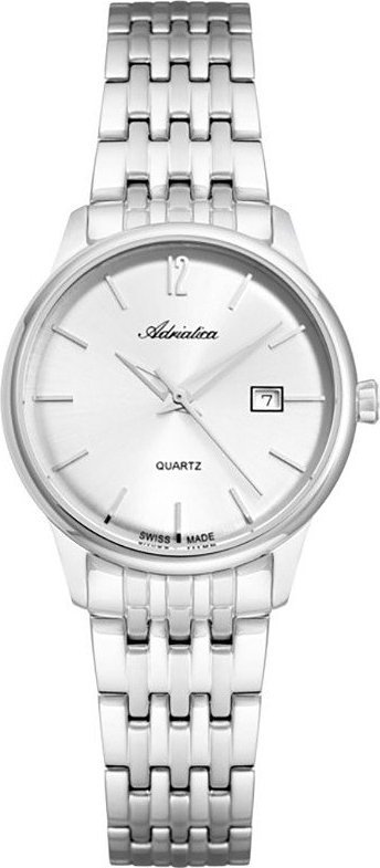 Zegarek Adriatica Zegarek damski Adriatica A3254.5153Q srebrny