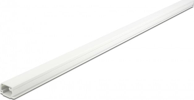 Organizer Delock Delock Kabelkanal mit Deckel selbstklebend 22 x 15 mm - Lange 1 m weiss