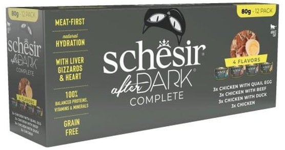 After Dark multipack, karma mokra, dla kota, mix smak�w, 12x80 g, puszka