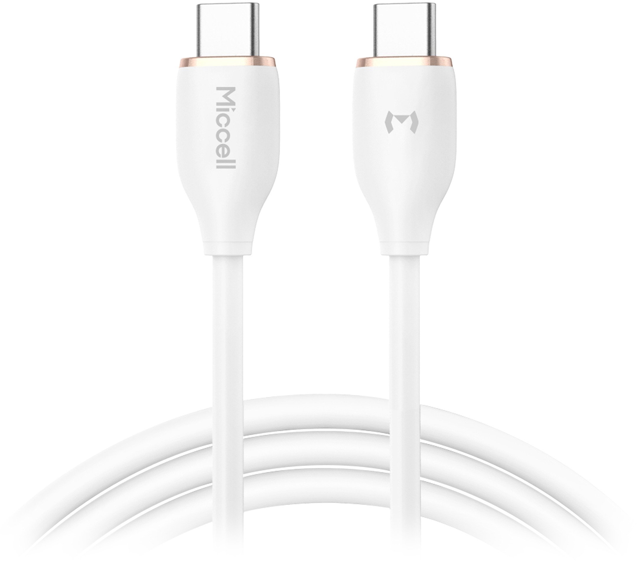Kabel USB Orno USB-C - USB-C 1.5 m Biały