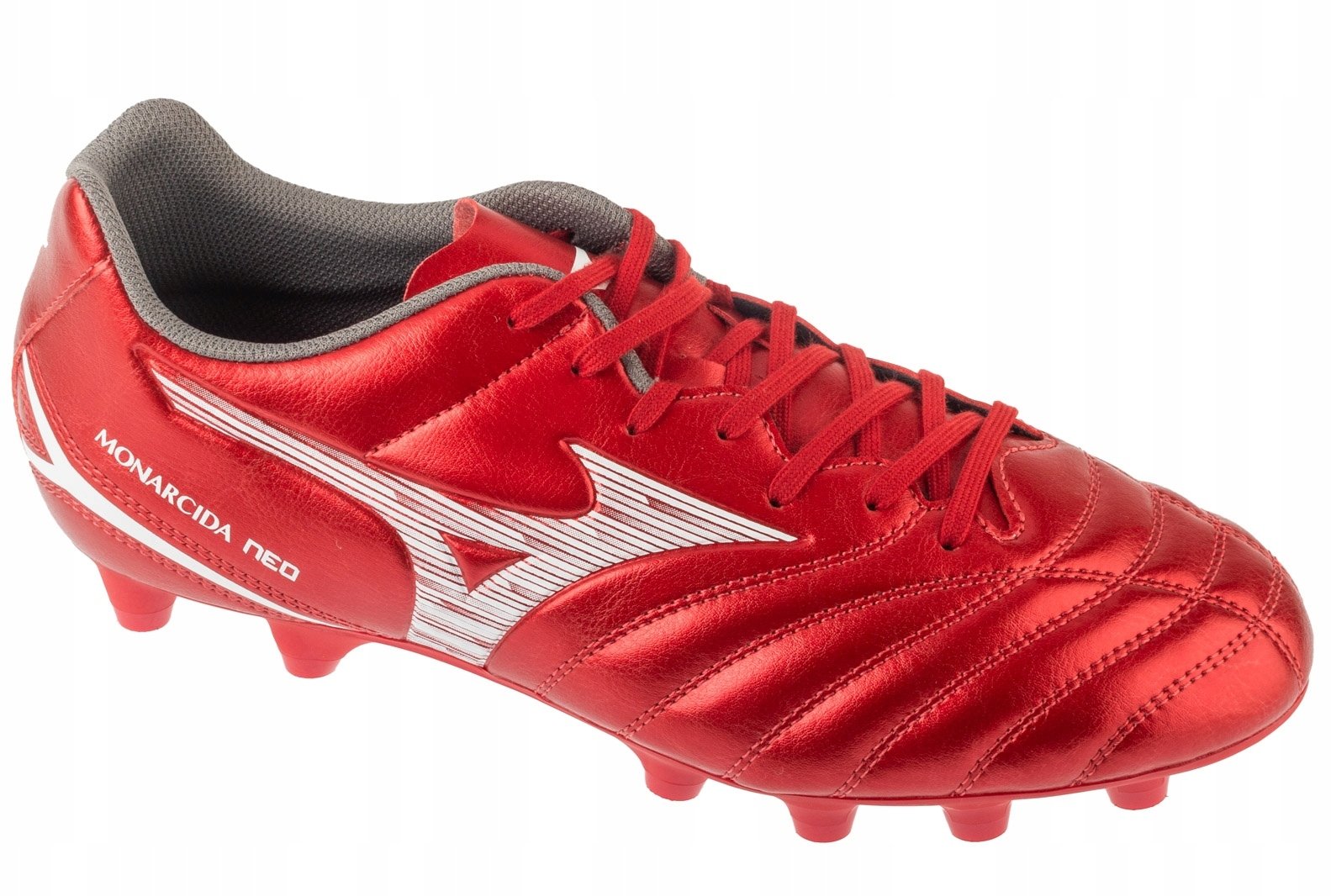 Mizuno Monarcida Neo III Select FG P1GA252560 Czerwone 42