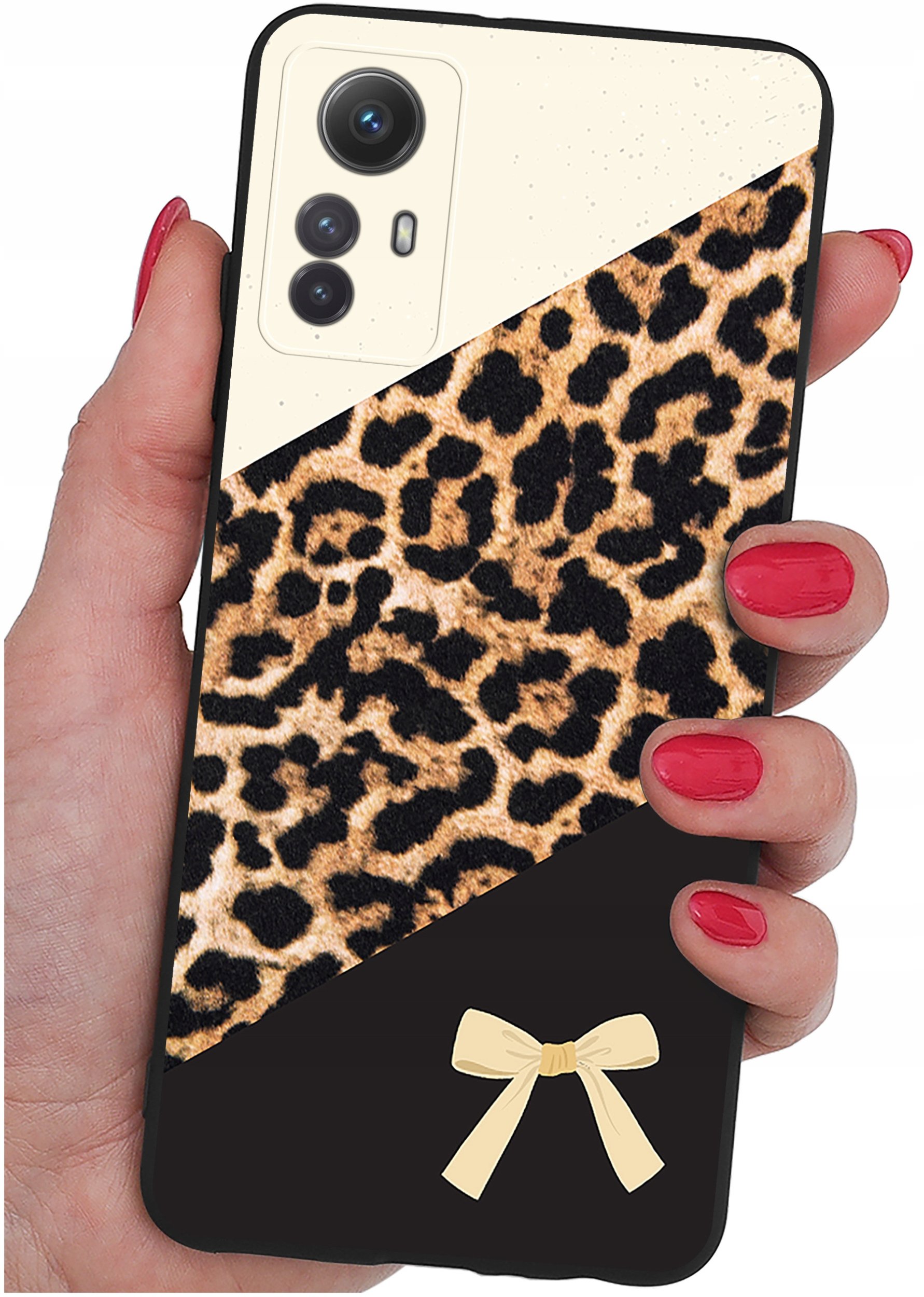 ETUI do Xiaomi Redmi Note 12S | WZORY | SILIKONOWE MATT CASE + SZKŁO 9H