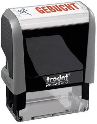 Wedo 51 4912212 Samotuszujący Stempel tekstowy Plastik