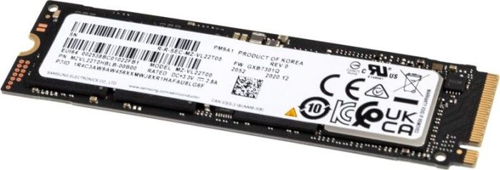 Dysk SSD Samsung PM9A1 (bulk) 256GB M.2 2280 PCI-E x4 Gen4 NVMe (MZVL2256HCHQ-00B00)