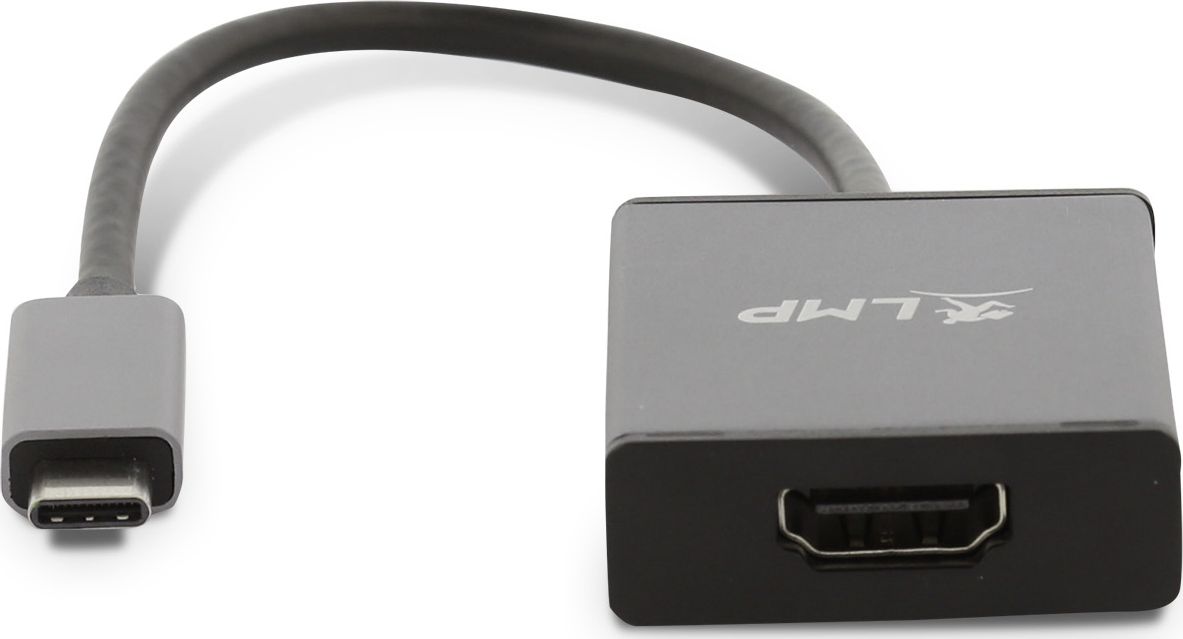 Adapter USB LMP 15940 USB-C - HDMI Szary (LMP-USBC-HDMI-SG)