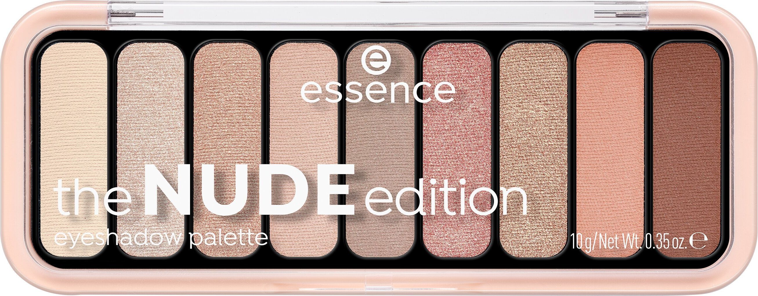 Essence The Nude Paleta cieni do powiek 010 10 g