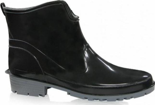 Lemigo BUTY KALOSZ DAMSKI ELKE CZARNY/SZARY, ROZMIAR-38 /930 LEM679300938A