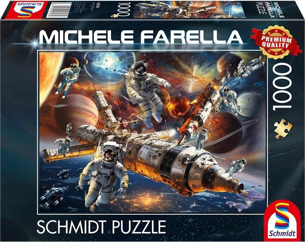 Puzzle PQ 1000 Michele Farella Stan Nieważkości G3