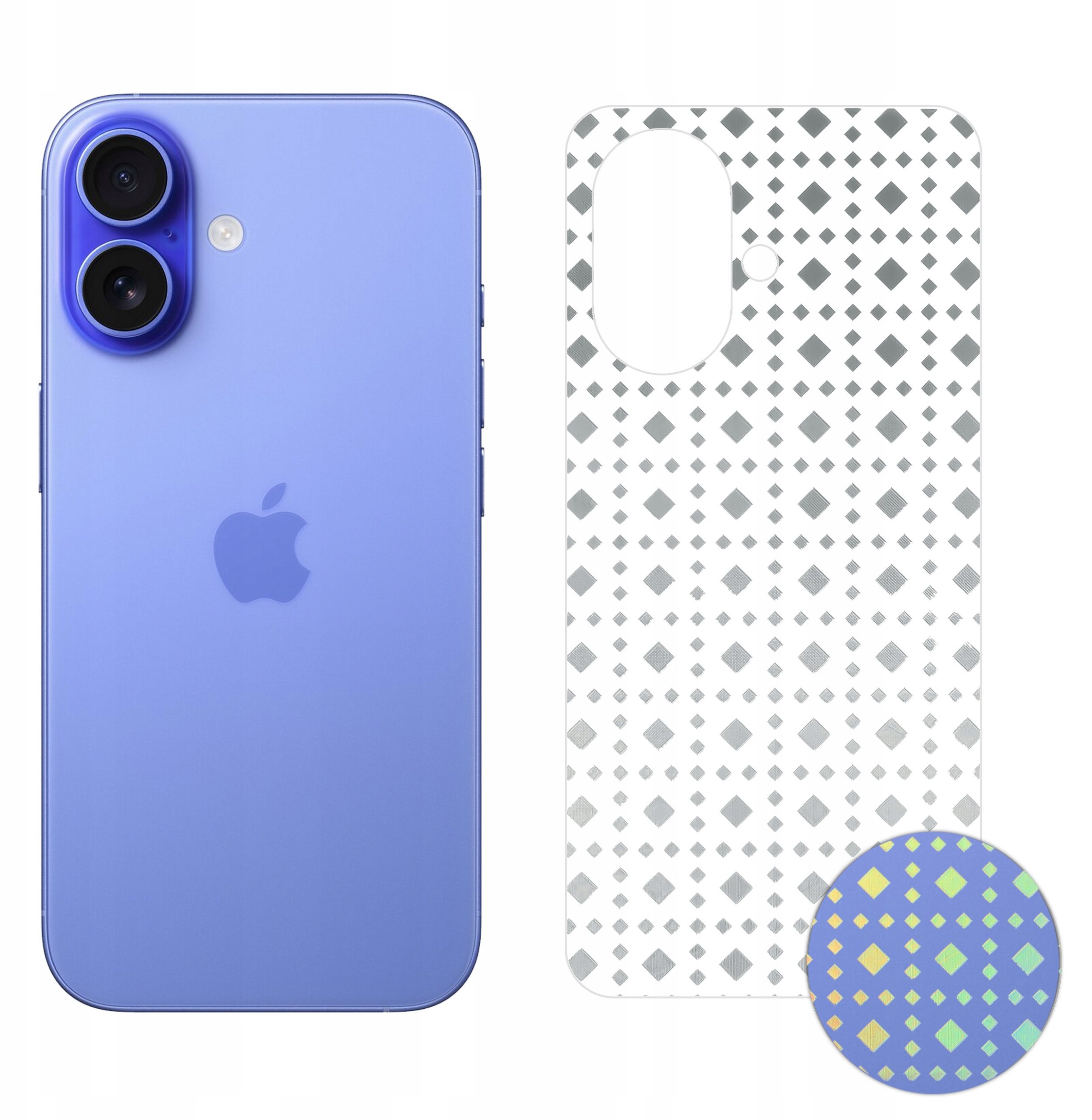 FOLIA HYDROŻELOWA OCHRONNA NA TYŁ TELEFONU WZÓR do iPhone 16