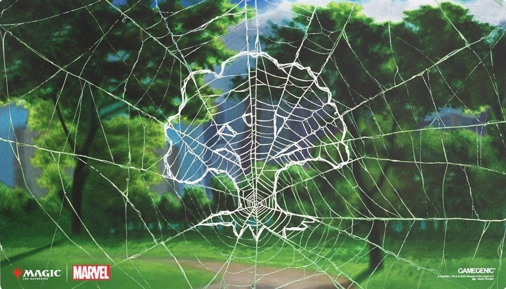 Gamegenic: Magic the Gathering - Marvel's Spider-Man - Shiny Playmat - Forest