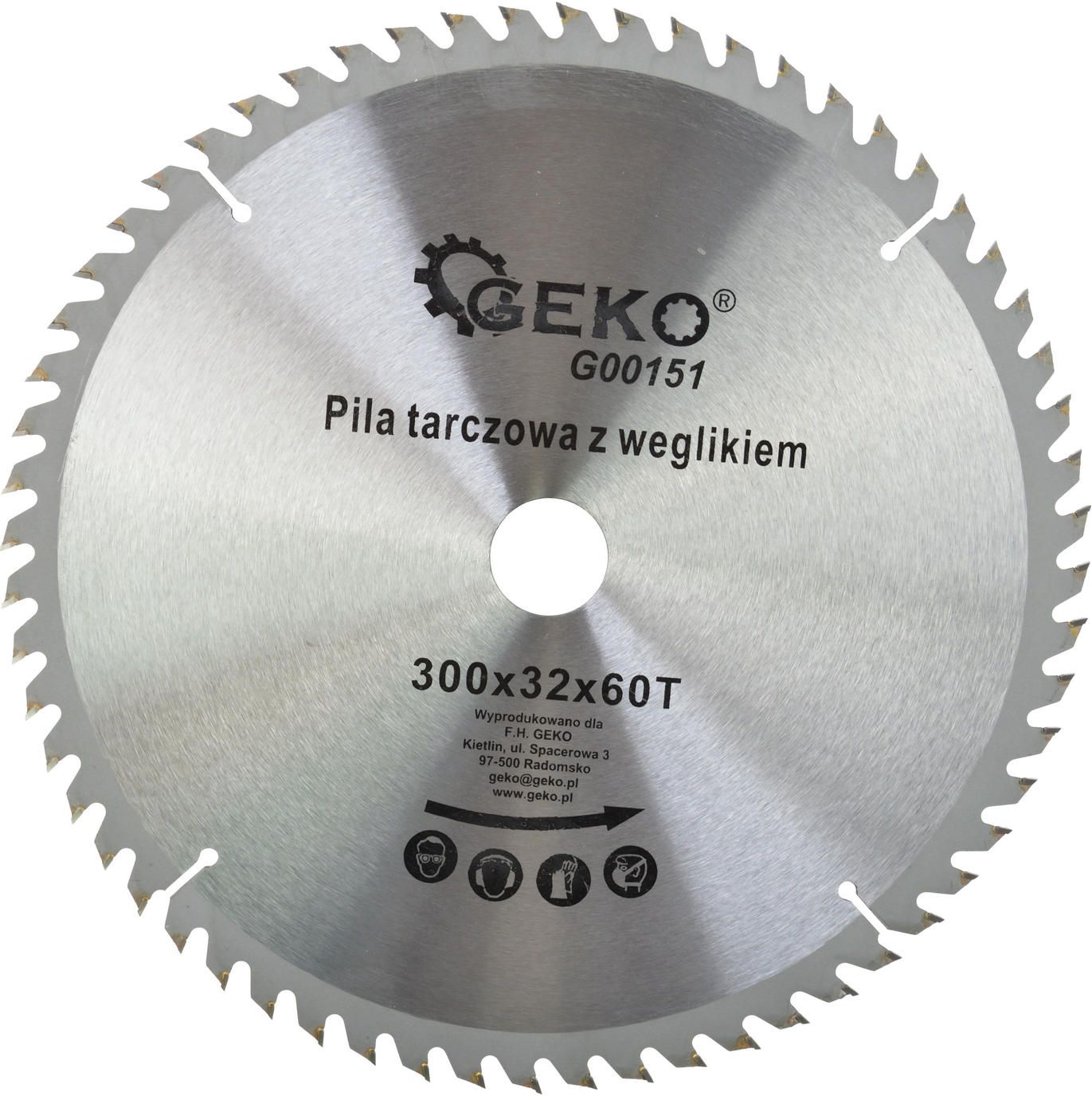 Geko Tarcza do drewna 300x32x60T(20)