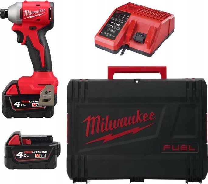 Milwaukee MILWAUKEE.IMPACT DRIVER. M18BLIDRC-402C EU 190Nm 2x4.0Ah BL