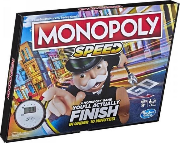 Hasbro Gra planszowa Monopoly Speed