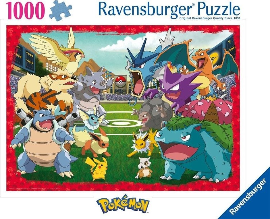 Ravensburger Puzzle Pokemon Ostateczna Rozgrywka 1000 elementów