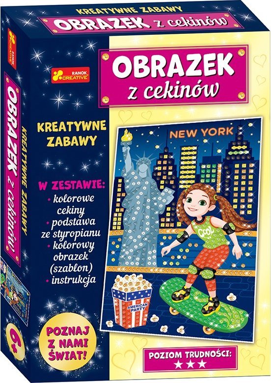 Ranok Cekinowy obrazek. Podróże małe i duże USA