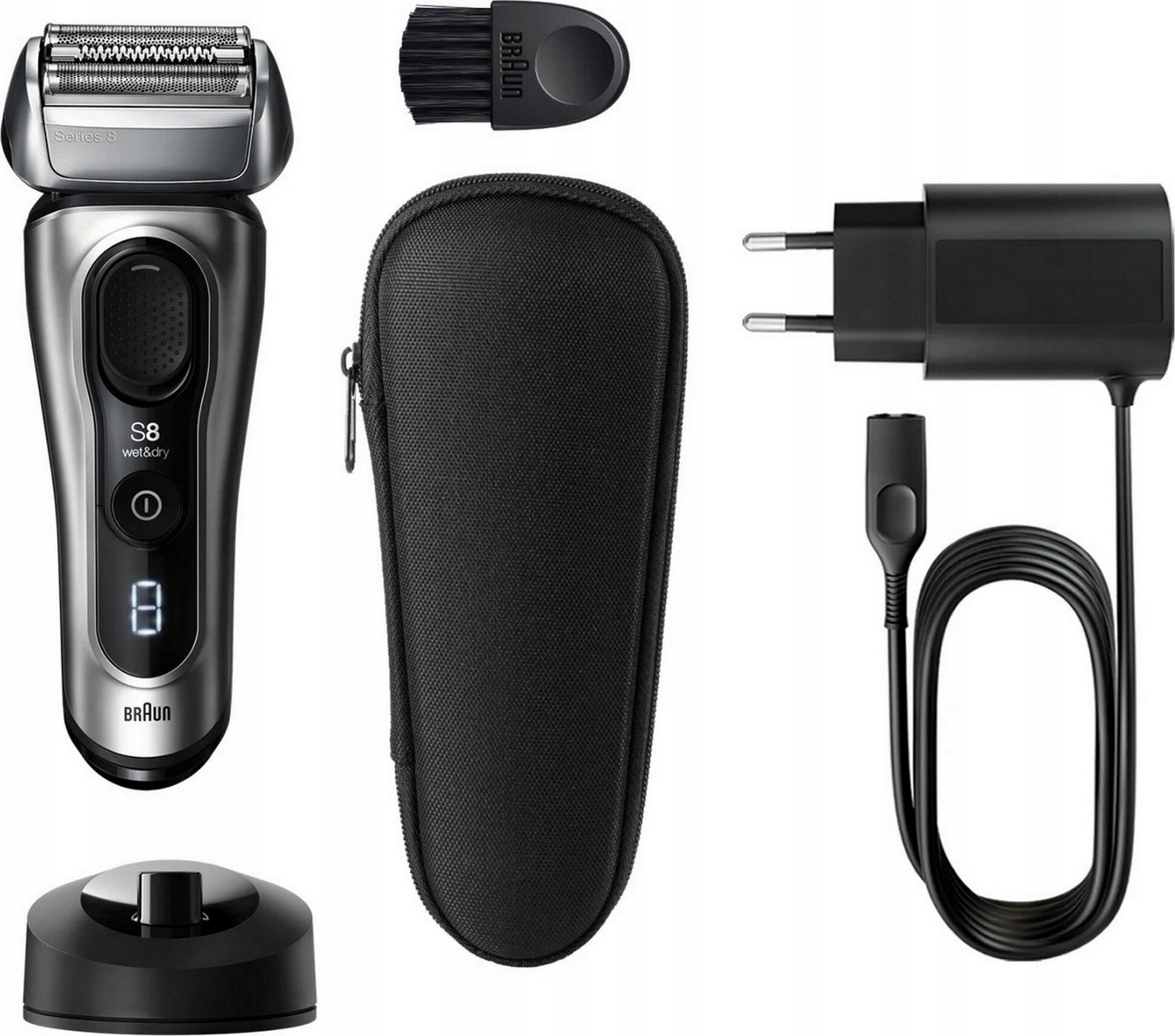 Braun Braun Series 8 8517s wet&dry Galvano Silver