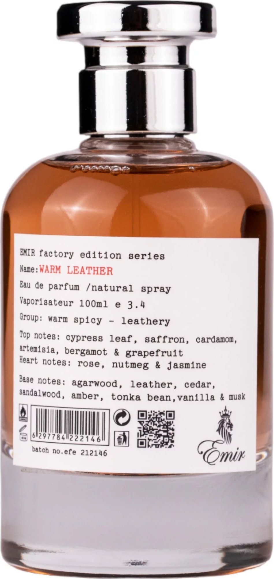 EMIR Warm Leather Factory Edition EDP spray 100ml