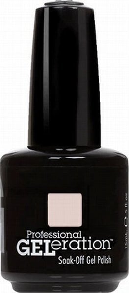 Jessica Jessica, Geleration Colours, Semi-Permanent Nail Polish, GEL-1128, Bare It All, 15 ml For Women