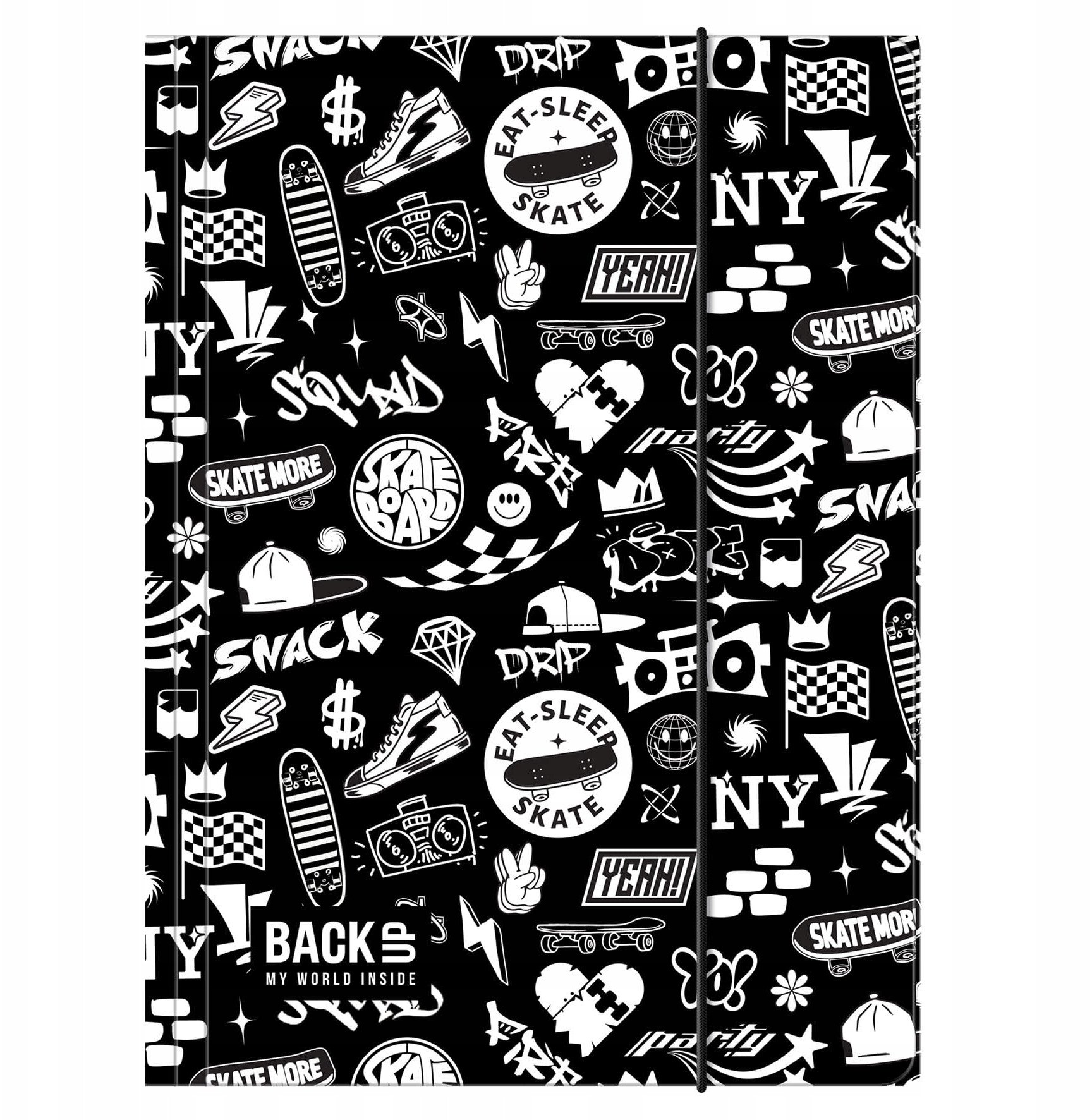 Teczka z gumką A4 BackUp 7 A57 DERFORM