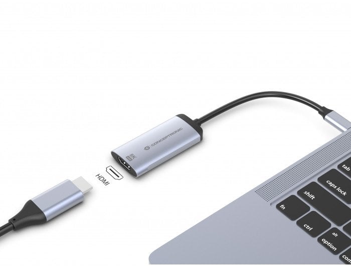 Conceptronic ABBY23G USB-C to HDMI 2.1 Adapter, 8K60Hz