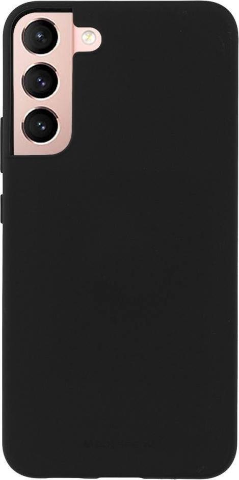 Mercury Goospery Etui SAMSUNG GALAXY S22+ PLUS Matowy Silikon Mercury Soft Jelly czarne