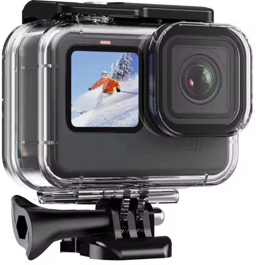 OBUDOWA ETUI CASE WODOODPORNY DIVING WATERPROOF CASE FOR GOPRO HERO 9/10/11/12/13 - OBUDOWA DO NURKOWANIA