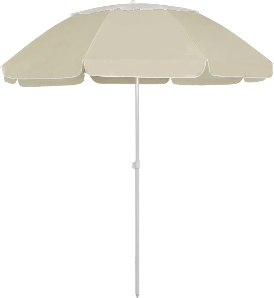 vidaXL Parasol plażowy, piaskowy żółty, 300 cm