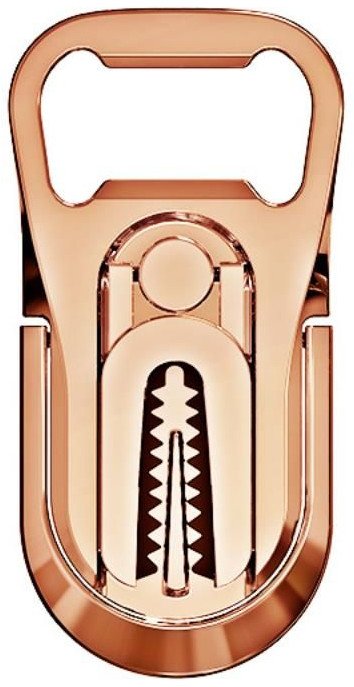UCHWYT ROTACYJNY 3W1 (OTWIERACZ BUTELEK) ROSE GOLD