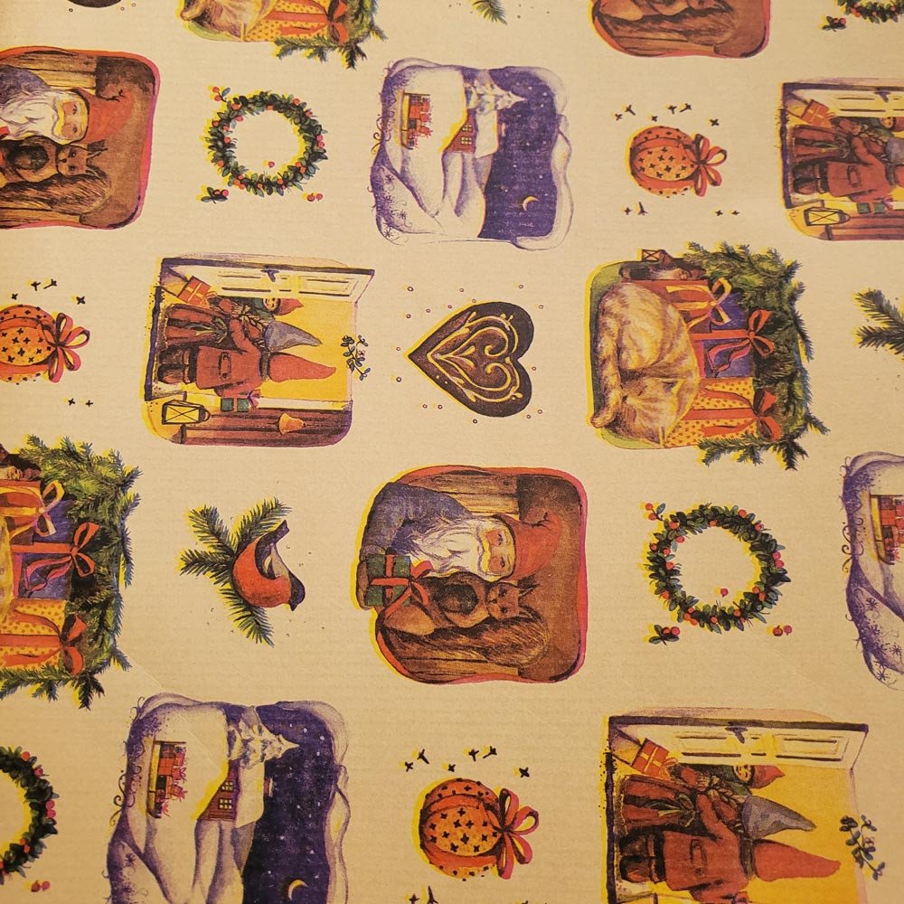 Papier świąteczny do pakowania 57cmx2m 2m587