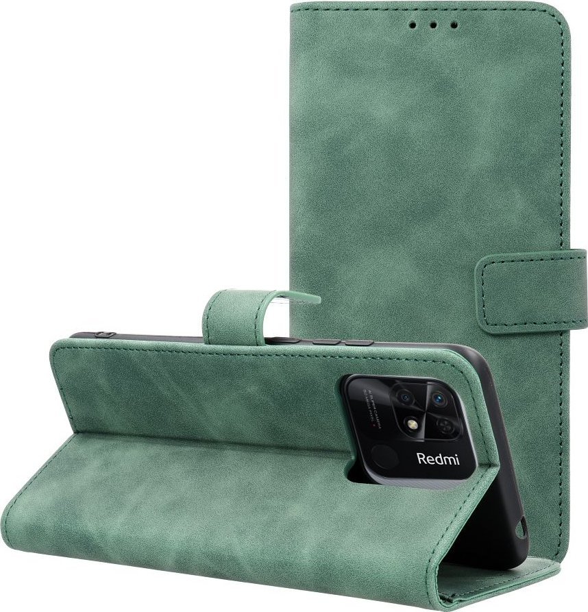 OEM Kabura TENDER Book do XIAOMI Redmi 10C zielony