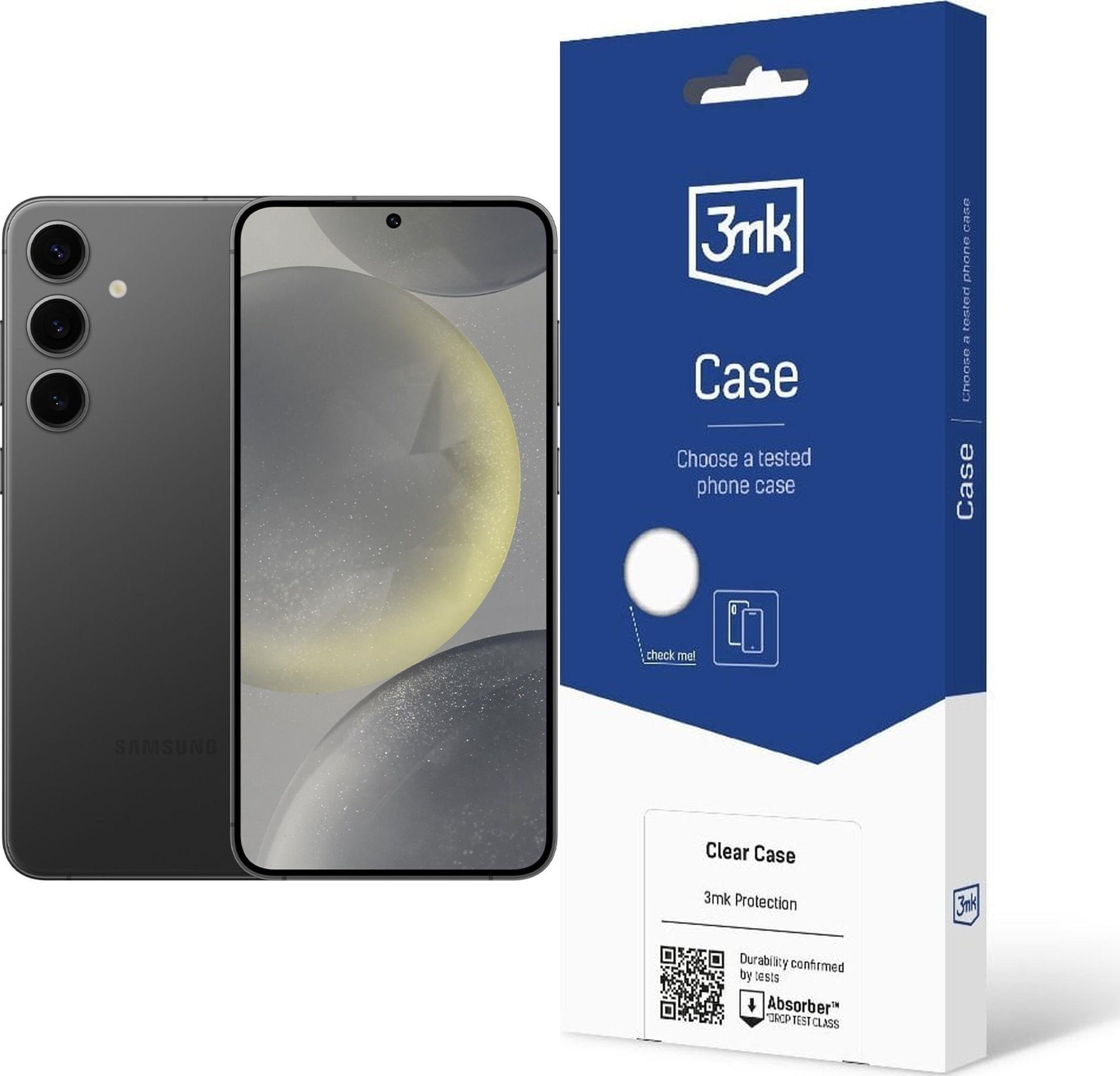 Smartfon Samsung Galaxy S24+ 5G 12/256GB Czarny (SM-S926BZKDEUB) + Etui Clear Case