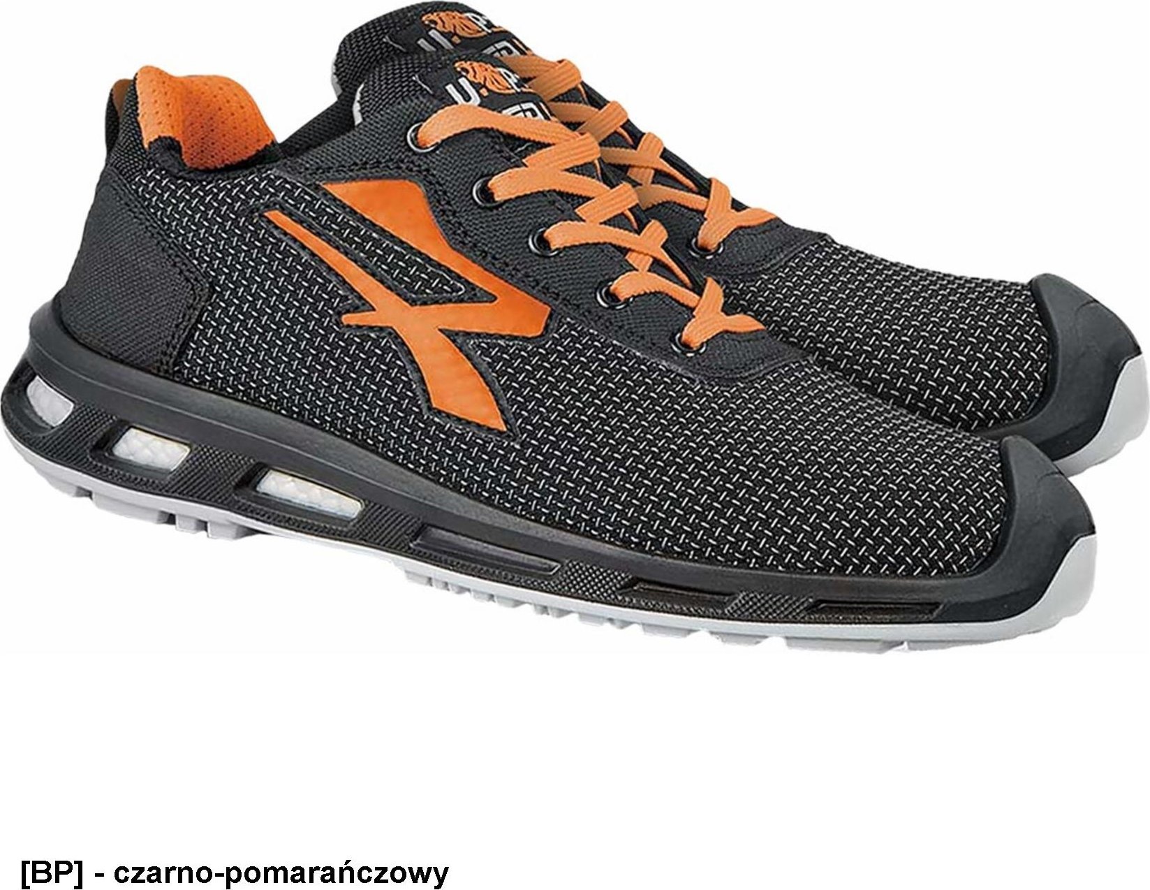 R.E.I.S. POWER-KINDLE S3 CI SRC - Półbuty lekkie bezpieczne podnosek AirToe Aluminium, wkładka antyprzebiciowa Save&Flex PLUS 41