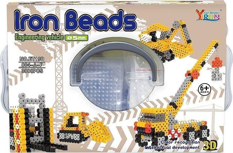 Koraliki do zaprasowania - budowa