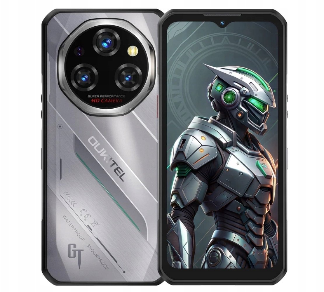 Smartfon Oukitel Smartphone WP62 5G 6.58" 16/512GB 11000mAh Sliver