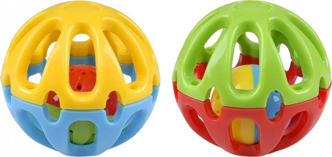 PLAYGO INFANT&TODDLER BOUNCE N' ROLL BALL - 2 ASSORTED, 1516