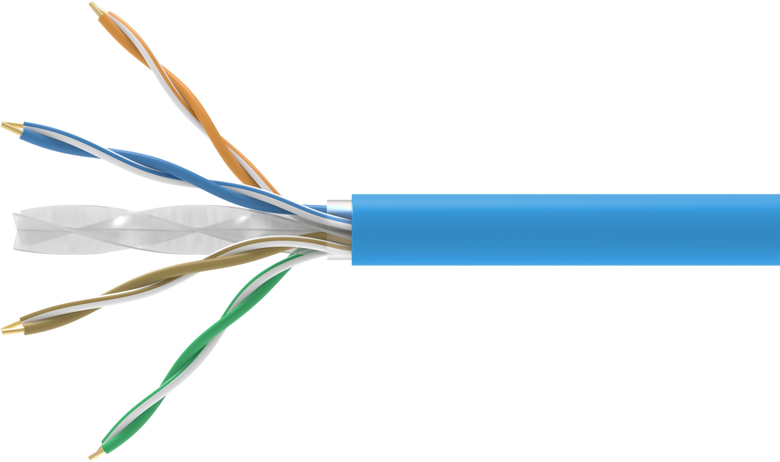 Equip 404542 kabel sieciowy Niebieski 305 m Cat6a U/UTP (UTP)