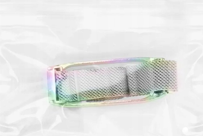 OEM Pasek metalowy METAL do XIAOMI Mi Band 5 / 6 wielokolorowy (05)