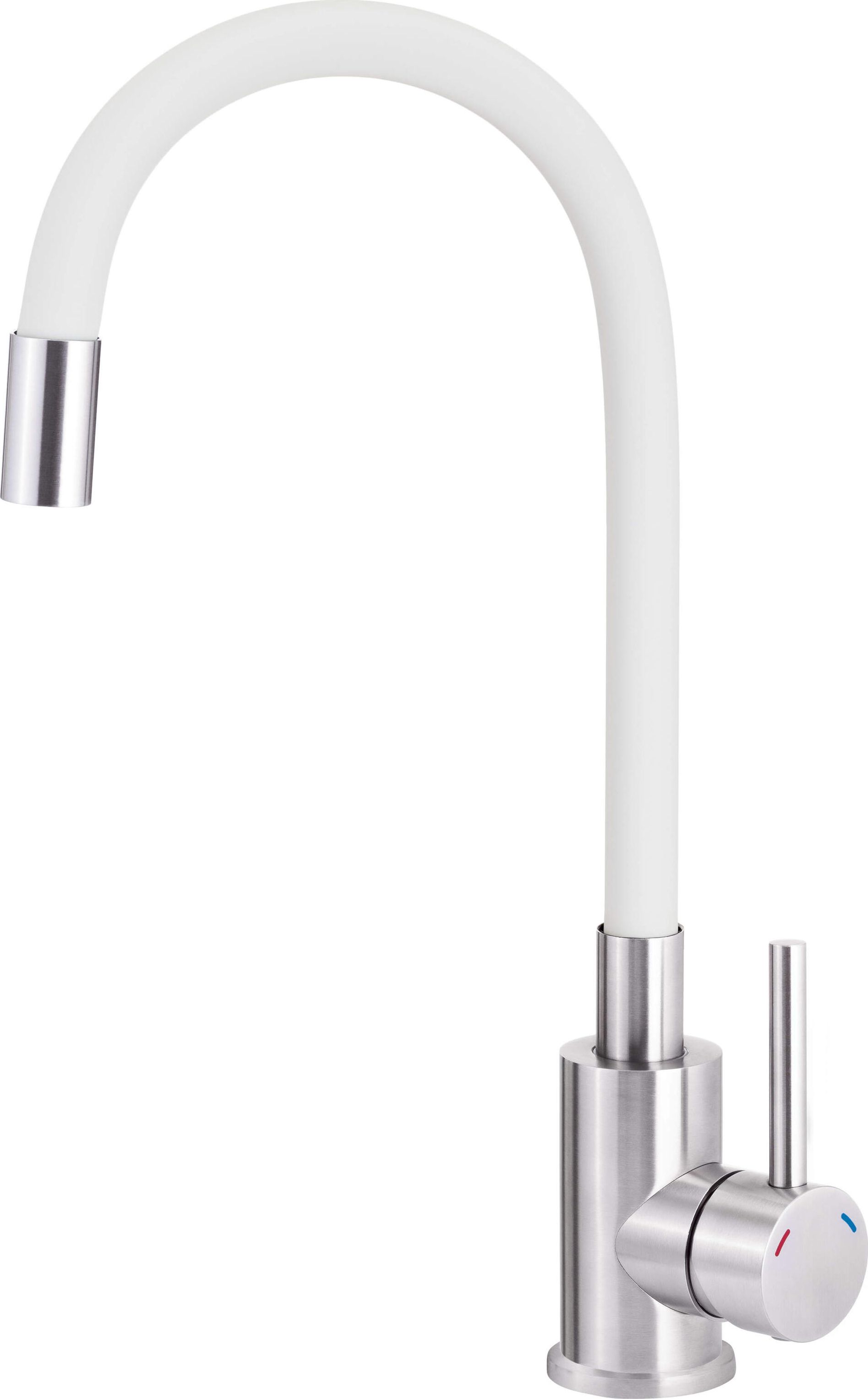 Bateria kuchenna Deante Luno stojąca biała (BOC W720)